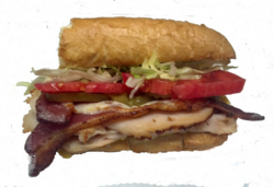 Turkey Club Sub Sandwich Turkey Club Sub Sandwich